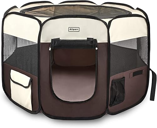 Corralito portátil para mascotas, corralito plegable para mascotas, corralito de ejercicio para perros, gatos, conejos, mascotas, corralito para