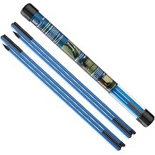 MoKo Golf Alignment Stick, Golf Alignment Rods, 48" Collapsible Alignment Stick Golf Training Aid for Aiming, Putting, Posture Corrector, Golf Practice Sticks with Clear Tube Case