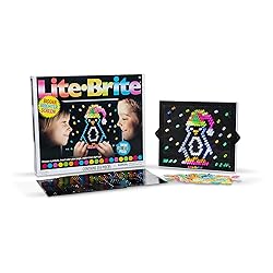 Lite Brite Ultimate Value Retro Toy, 12 Seasonal Templates, Peg Pouch, Amazon Exclusive, Light up Creative Activity Toy, Educational Stem, Gift for Girls and Boys, Ages 4+