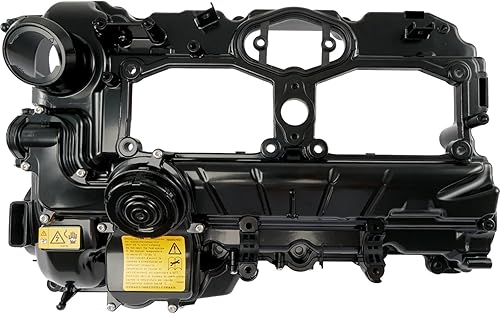 Miniatura 6 de Kit de tapa de válvula de motor N20 con junta, pernos y tapa de llenado de aceite compatible con BMW 228i 320i 328i 328i 328i GT xDrive 428i 528i X1