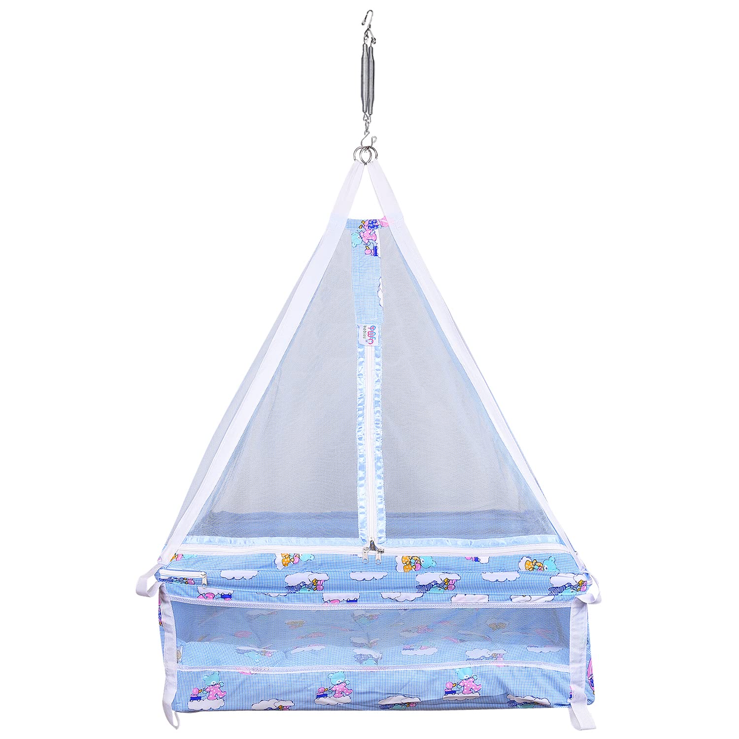 Baby Hanging Swing Cadle Baby Jhoola with Mosquito Net