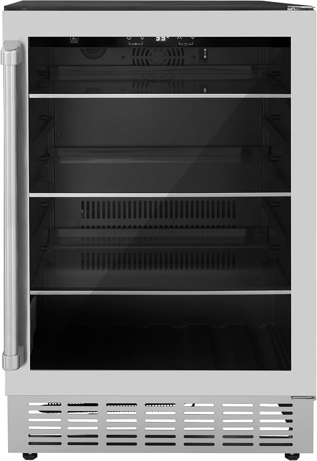 Z Line Kitchen and Bath ZLINE 24" Monument 154 Can Beverage Fridge in Stainless Steel (RBV-US-24)