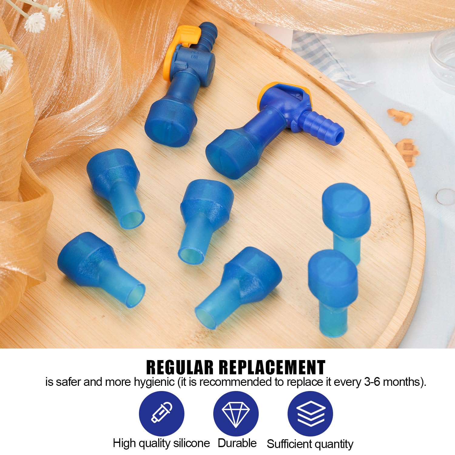 Remplacement De La Valve De Morsure à Haut Débit Pour Sac D'hydratation Avec Couvercle Anti Poussiere Et Interrupteur 87982688 - 10