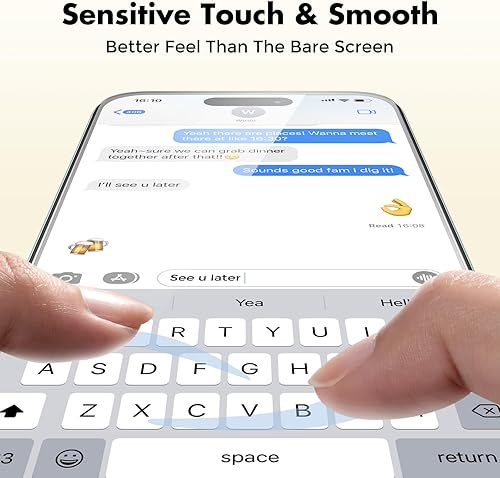 Vista 15 de UNBREAKcable Protector de pantalla para iPhone XS Max y iPhone 11 Pro Max, 2 unidades, vidrio templado 2.5D para iPhone XS Max/11 Pro Max