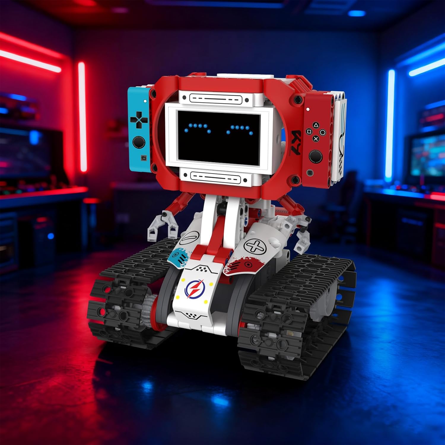 5 in 1 Robot Building Blocks Set for 8-16 Year Old Boys Girls Kids with APP or Remote Control Science Programmable & LED Display Screen,STEM Projects Educational Gifts for Kids (358PCS)
