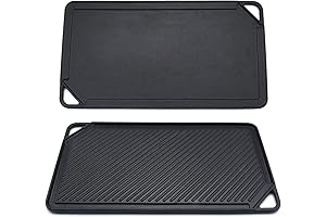 GasSaf Double-Sided Griddle for Gas Cooktops: Your Culinary Masterpiece