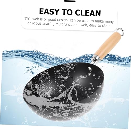 Miniatura 4 de Utensilios de cocina antiadherentes Mini Wok pequeños utensilios de cocina para estufa, fácil de limpiar, utensilios de cocina multifuncionales