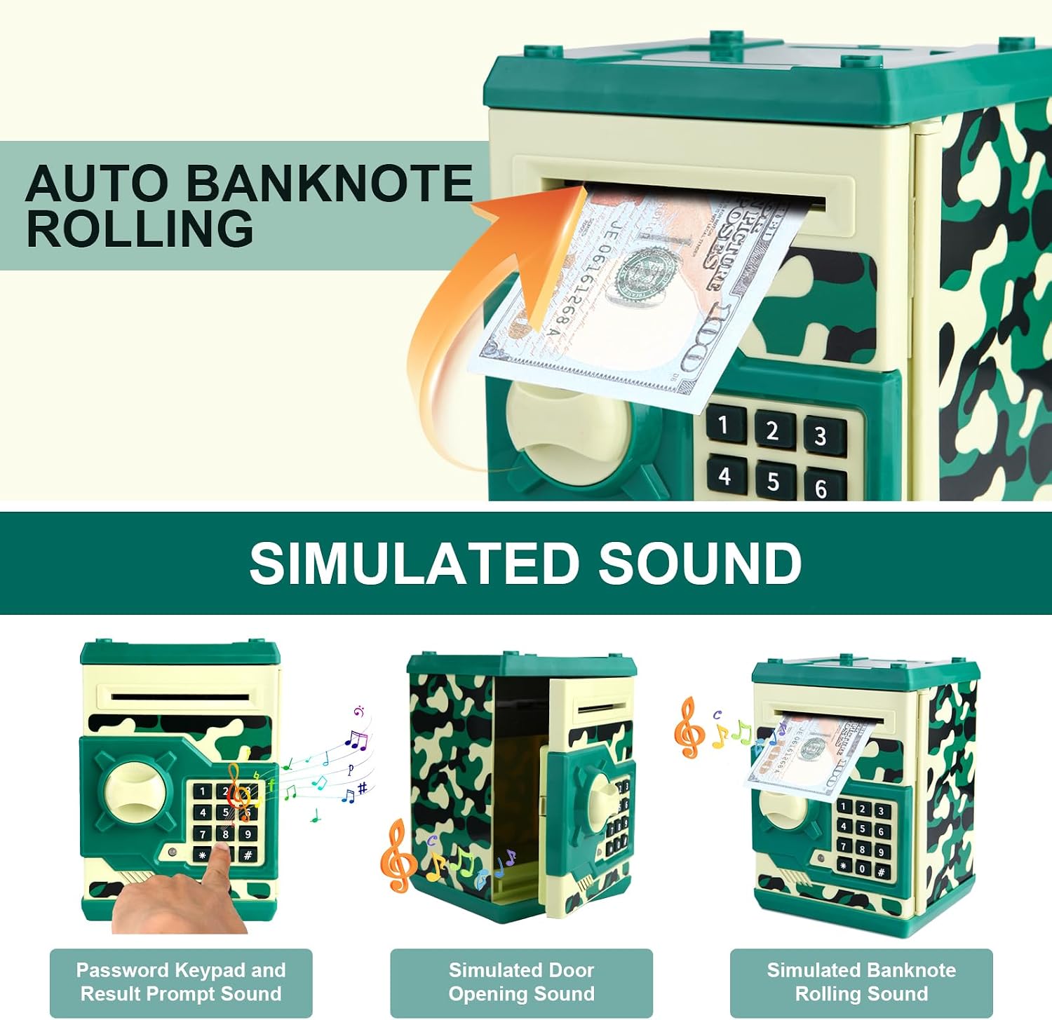 Pup Go Atm Piggy Bank Kids