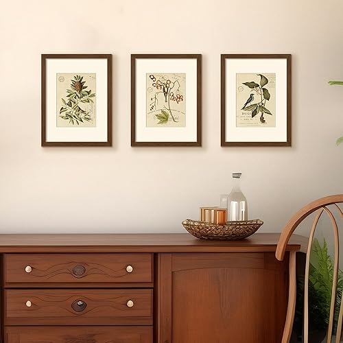 Vista 621 de upsimples - Portarretratos de 8.5 x 11 pulgadas, para fotos de 6 x 8 pulgadas con paspartú o de 8.5 x 11 pulgadas sin paspartú, marcos de fotos