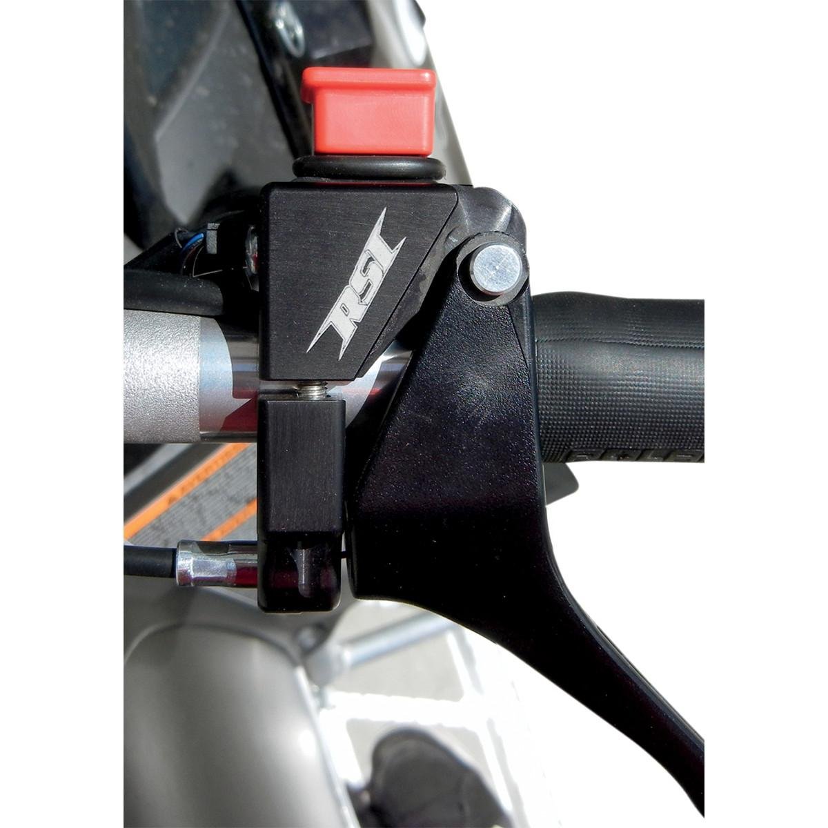 RSI Racing 1990 - Current Polaris TB-3 Throttle Block-Uses Stock Kill Switch-Black Anodized