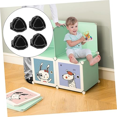 Miniatura 6 de 40 conectores de cubo, conectores de cubo de almacenamiento de plástico, conectores de cubo de alambre, cubo de rejilla de alambre de plástico para