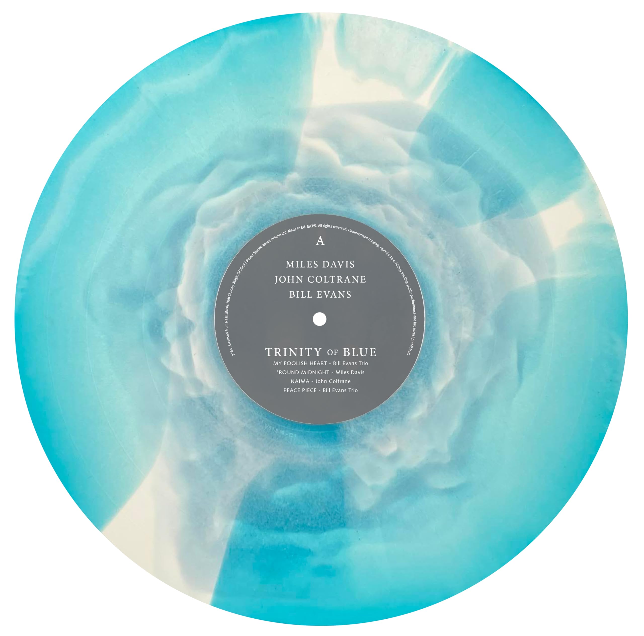 Miles Davis, John Coltrane, Bill Evans - Trinity Of Blue 180gr. Swirl - Color in Color