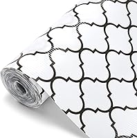 Vista 24 de Glotoch Forro Premium Antideslizante para Estantes 12" X 20 Pies, Forro de Cajón No Adhesivo, Papel Impermeable para Estantes para Armarios