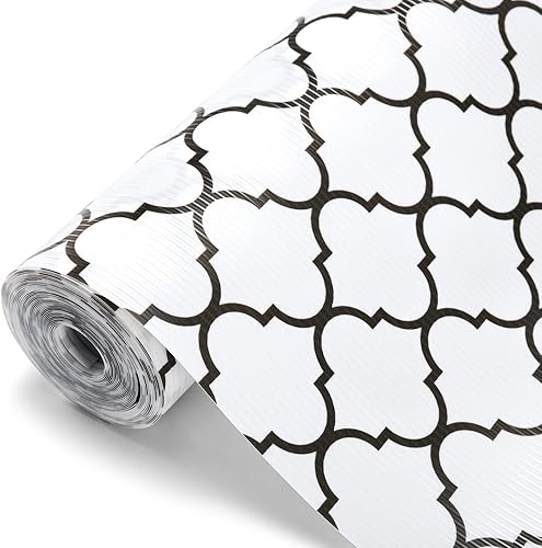 Miniatura 24 de Glotoch Forro Premium Antideslizante para Estantes 12" X 20 Pies, Forro de Cajón No Adhesivo, Papel Impermeable para Estantes para Armarios