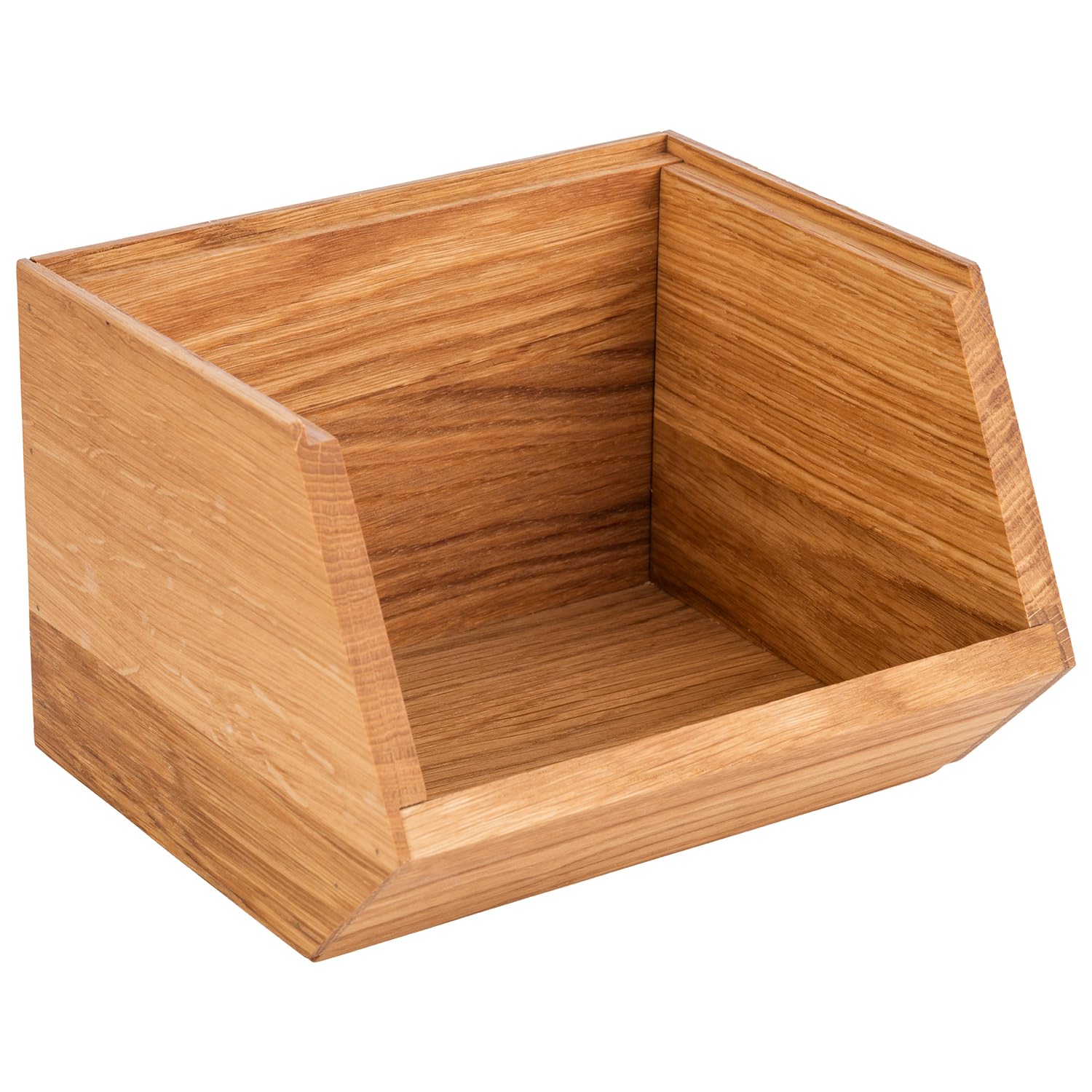 APS 11728 Buffet Box, 17.5 x 15.5 cm, Height: 12.5 cm, Oak Wood, Oiled