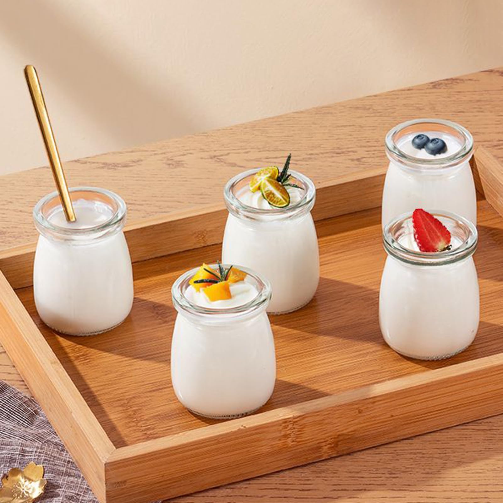 Yogurtiera Elettrica 1,2 L Contenitore in Acciaio Inossidabile Controllo