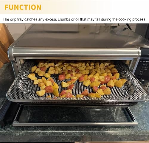 Miniatura 7 de 100SG100 - Bandeja de migas para horno de encimera Ninja Foodi Digital Air Fry FT102CO SP080 SP100 SP101 Ninja 8 en 1 9 en 1 freidora de aire