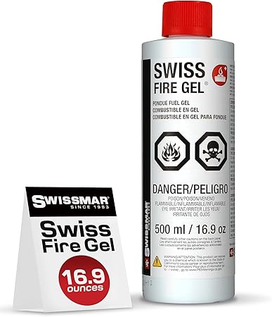 Swissmar Fire Gel Refill - Ideal for Fondue Fuel Burners