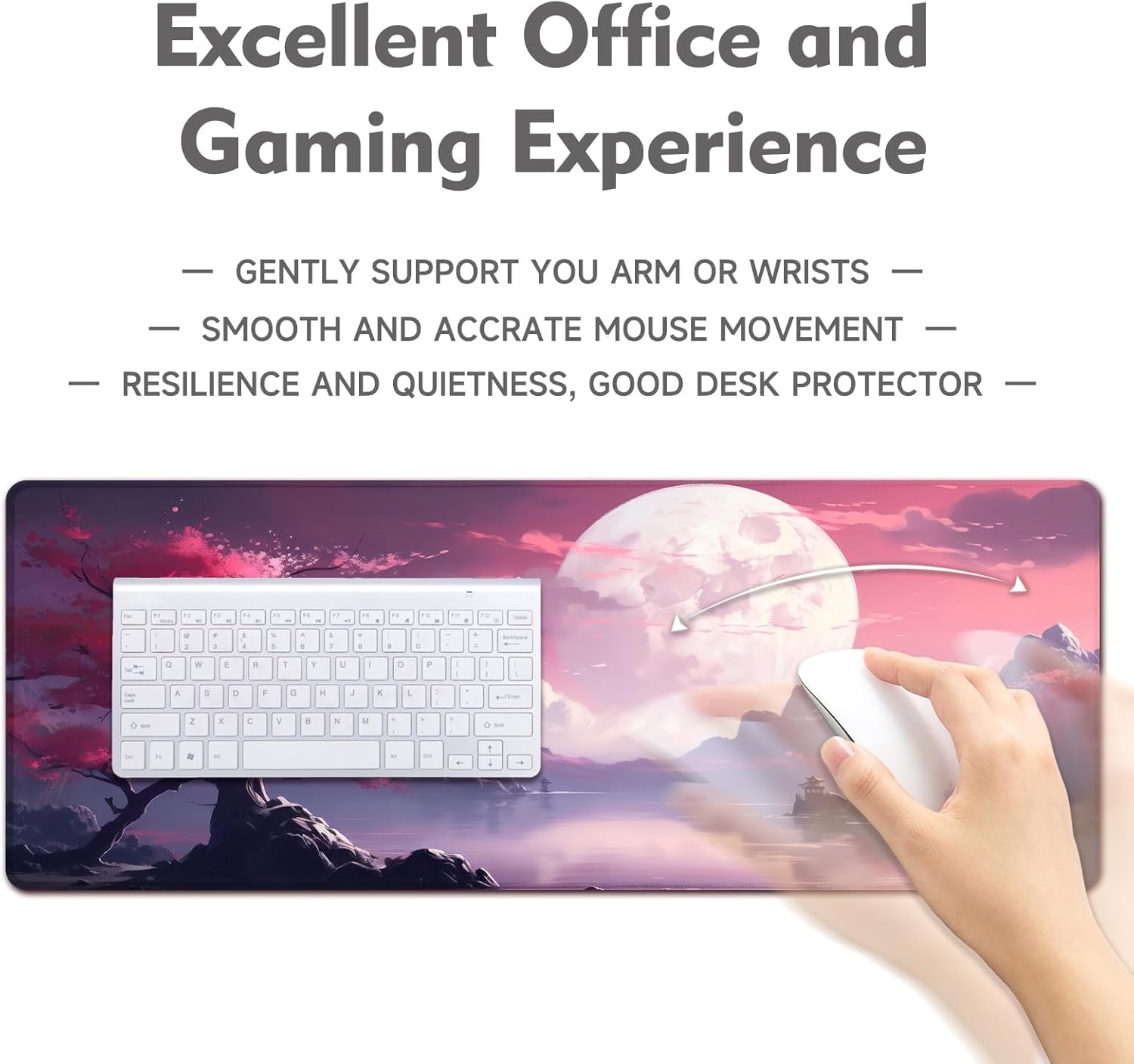 Mouse Pad Gaming Mouse Pad Desk...