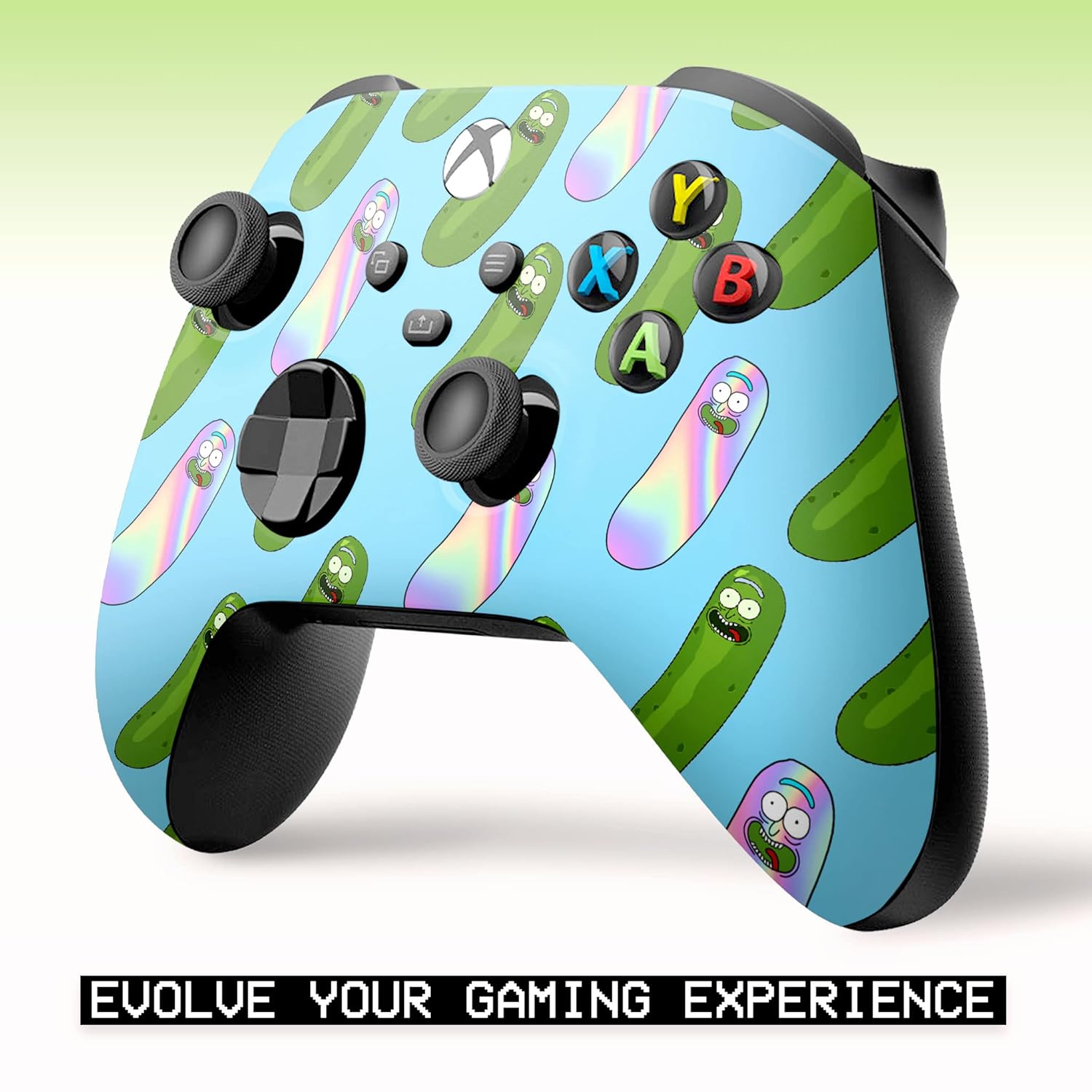 Customised Wireless Controller by BCB. Original X-box Controller Compatible with X-box One/Series X & S Console. Customized with Water Transfer Printing (Not a Skin)