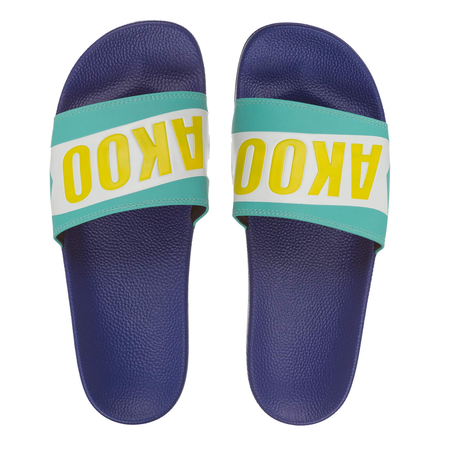 Akoo Men's Evening Blue Kickers Slide