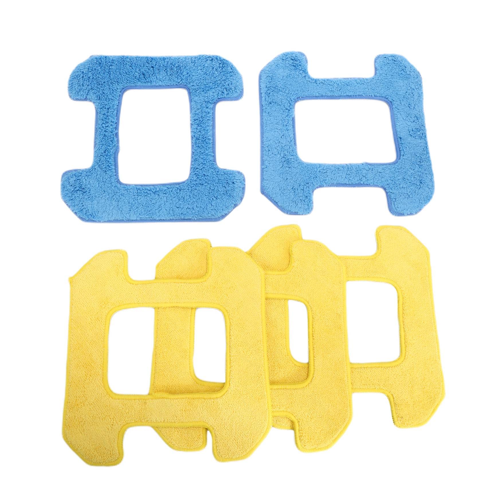 CTRLZS 3Pc Wet Cleaning + 2Pc Dry Rubbing Mop Pads For 268 Window Cleaning Robot