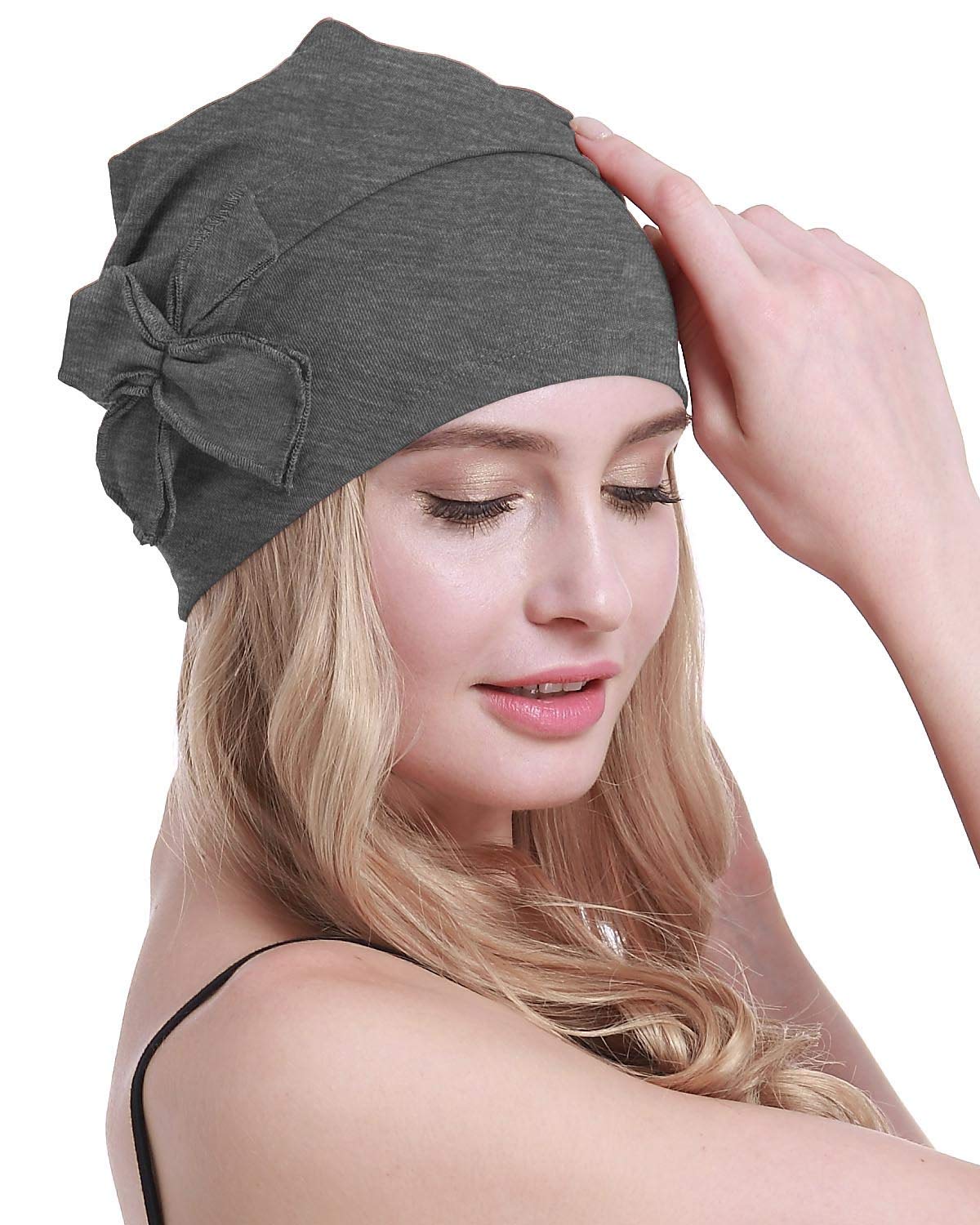 osvyo Bamboo Chemo Headscarf for Women Hair Loss – Cancer Slip On Headwear Turbans Sealed Packaging