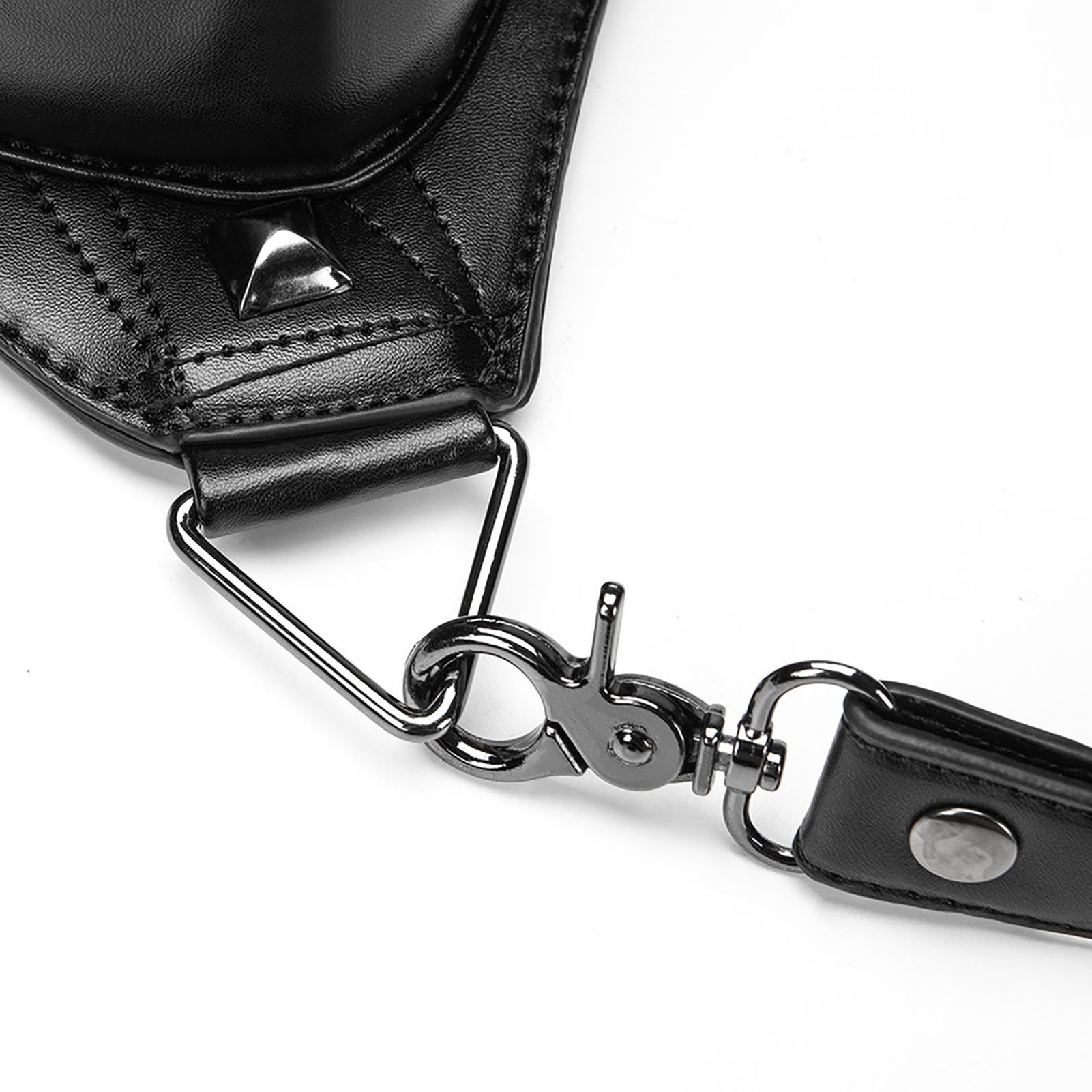 Średniowieczna saszetka na pasek, renesansowa torba na pasek | Torba talię | nogę PU Skórzana torba nogawkę Steampunk Etui - Wodoodporna z paskiem nogę Retro Punk Gothic saszetka pa