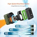 40Hours Cooling-Waist Fan Rechargeable,Urltra-Light Personal Wearable Air Conditioner Under Shirt Fan & Lanyard,8000mAh Belt Clip on Waist Portable Cooling Fans,Portable Body Fans that Blow Cold Air gallery image