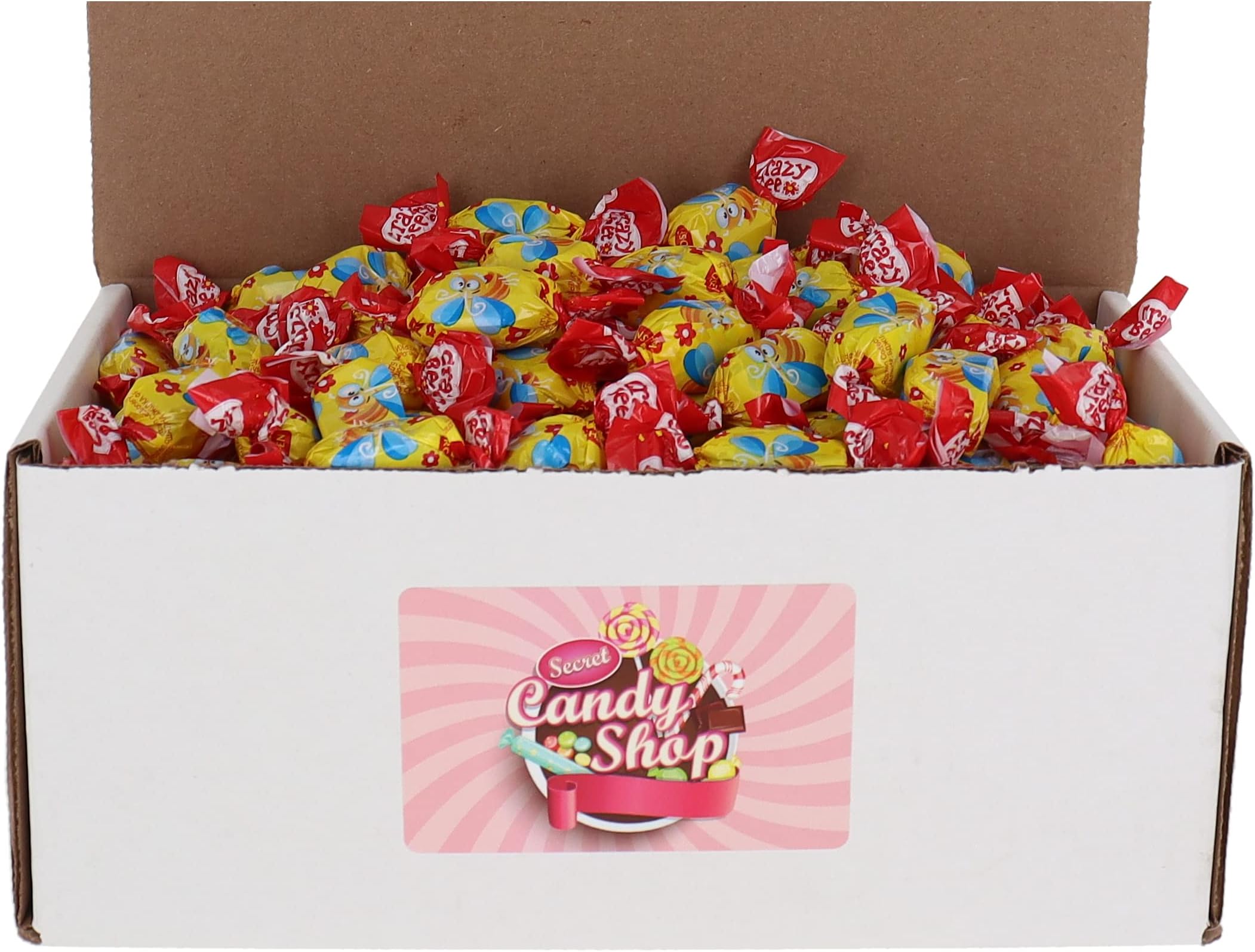 Roshen Jelly Candy Crazy Bee Ukrainian Candies Bulk in Box (2lb)
