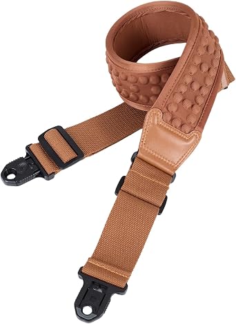 Auto Lock Guitar Strap,Adjustable Straps with Thickened Cushion Pad for Acoustic Electric Guitars/Bass Guitar Strap