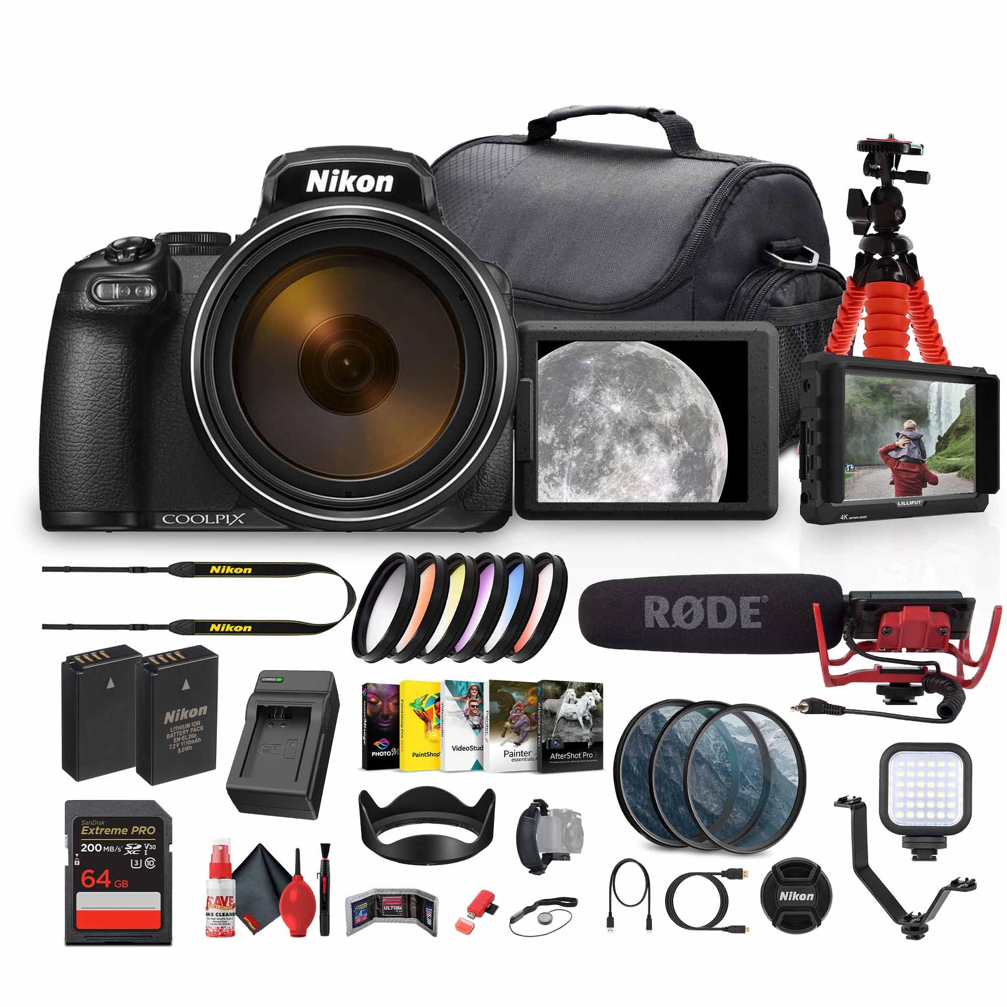 Amazon.com : Nikon COOLPIX P1100 125x Super Zoom Compact