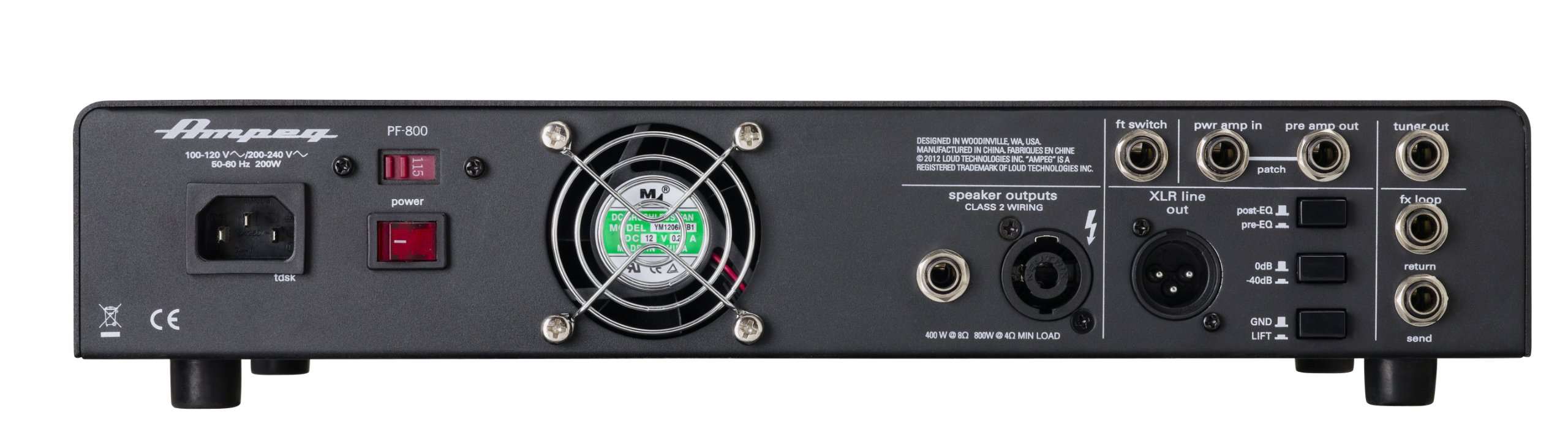 AMPEG PF-800 ベース用アンプヘッド【値下げ中】 Amazon.co.jp: Ampeg PF-800 ベースアンプヘッド : 楽器・音響機器