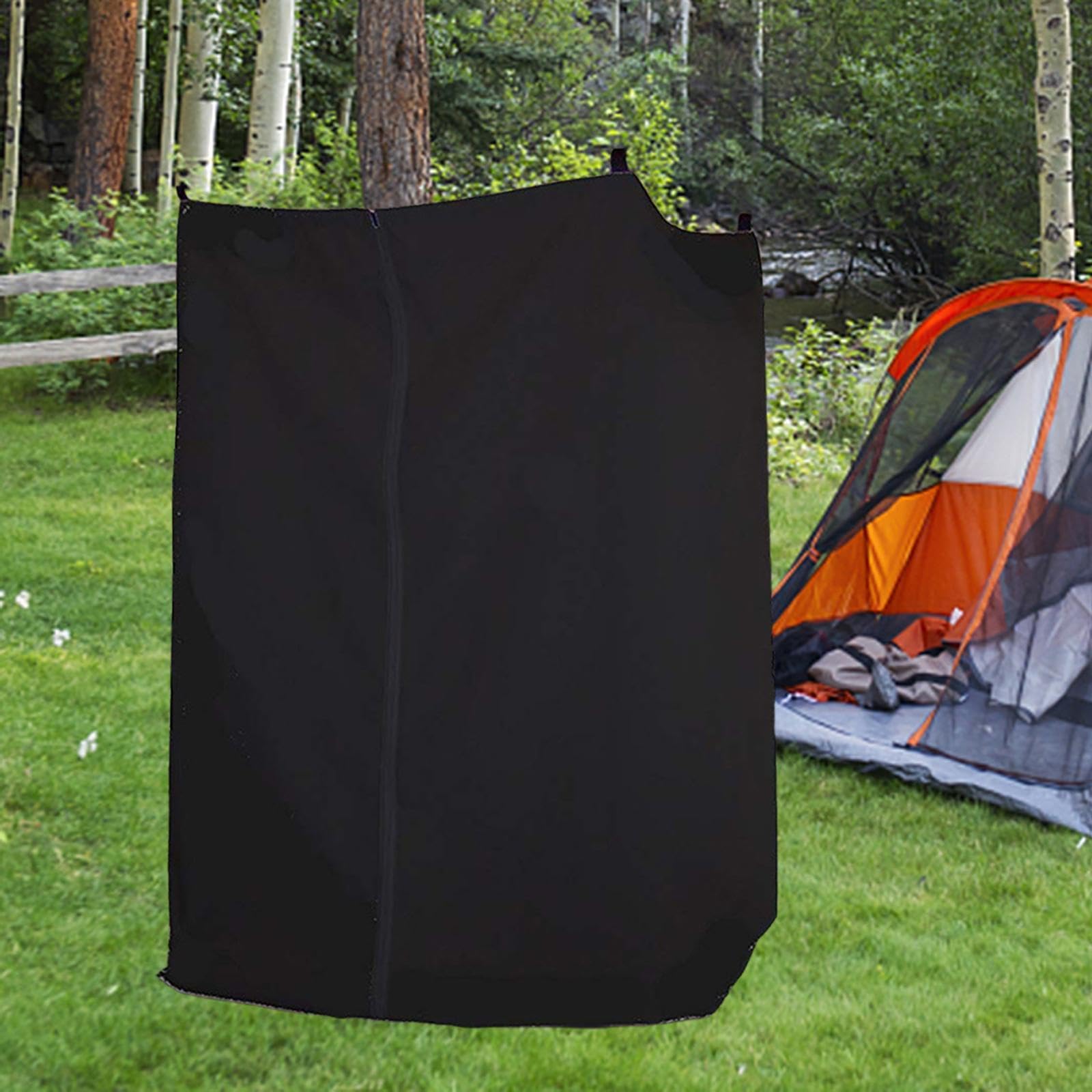 Rideau D'intimité Suspendu – Oxford 420D, 76x68x182 Cm, étanche, Pour Bateau, Camping, Plage, Douche, Dressing