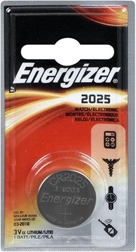 Energizer RelojBatería electrónica 3 voltios 2025 1 cada uno (paquete de 8)