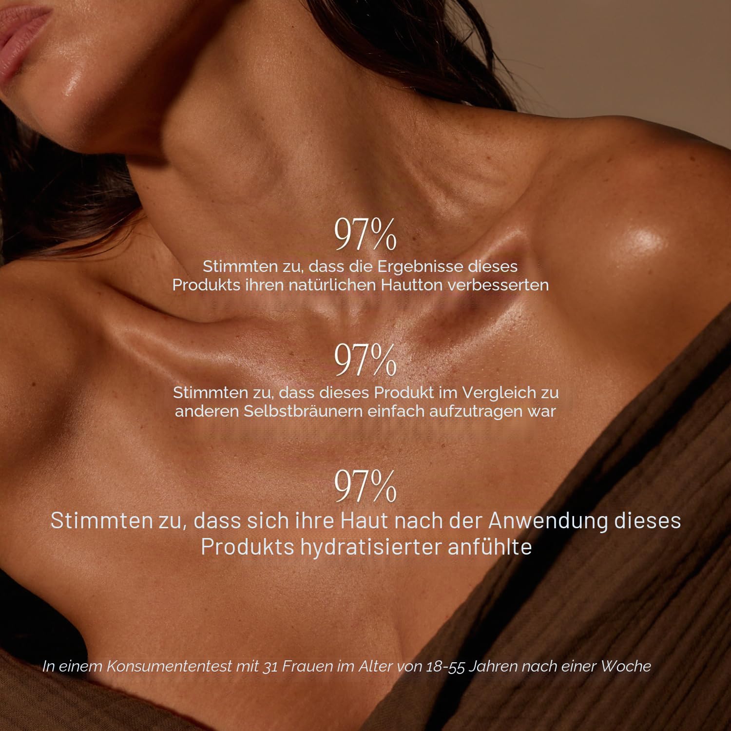 + Lux Unfiltered N°32 Graduell feuchtigkeitsspendender Selbstbräuner in Rosewood – Self Tanning Lotion with No Mess – Gradual Self Tanner – Self Tanners Bestsellers (Rosenholz)