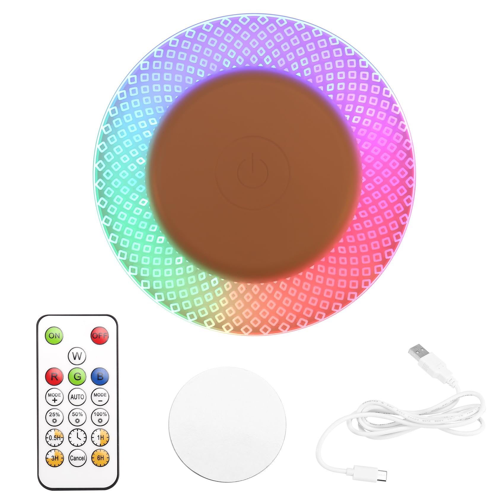 Luz LED de pared magnética que elimina cables y obras en el dormitorio táctil