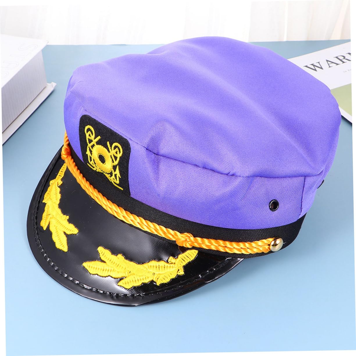 4 Pezzi Cappelli da Capitano per Cosplay e Feste Cappello Marinaio Leggera Accessorio Decorativo per Party Tema Yacht e Costume Uomo Donna