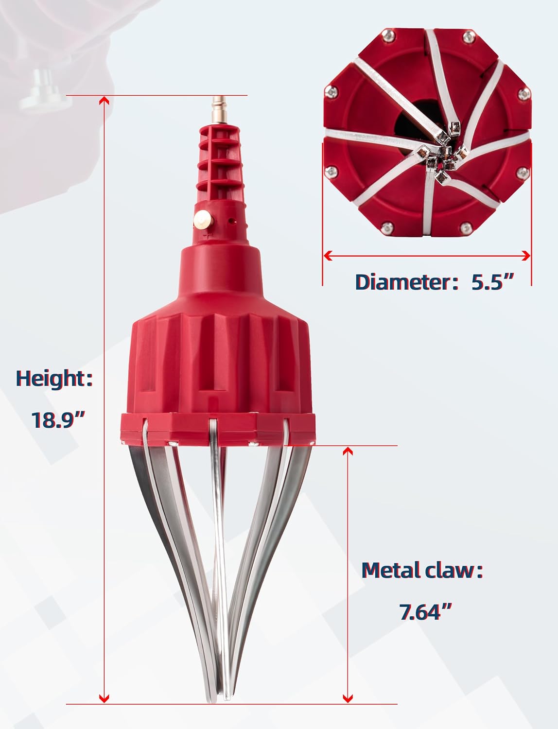Universal Pneumatic CV Joint Boot Tool Kit - Professional Air-Powered Expander Spreader & Clamp Pliers Set for CV Axle Boot Installation/Removal, Compatible with Audi, BMW, Mercedes, VW, UTV, ATV