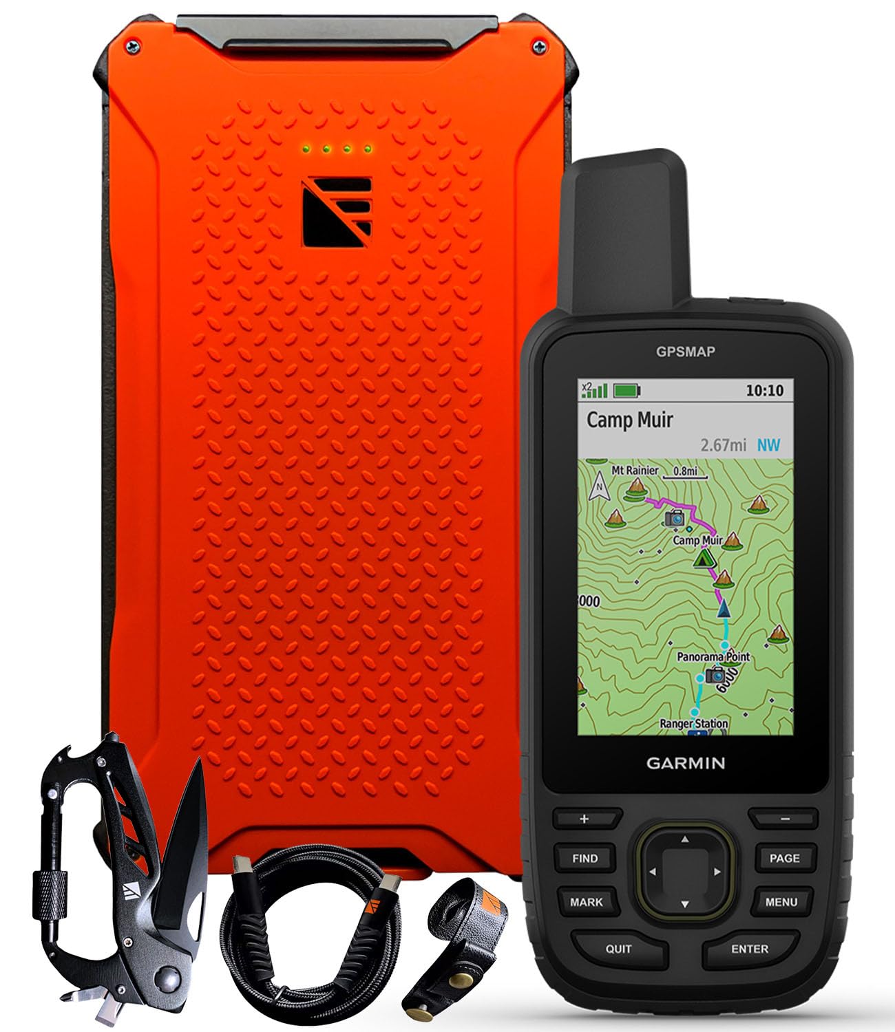 Amazon.com: Garmin GPSMAP 67 Rugged GPS Handheld and Dark Energy