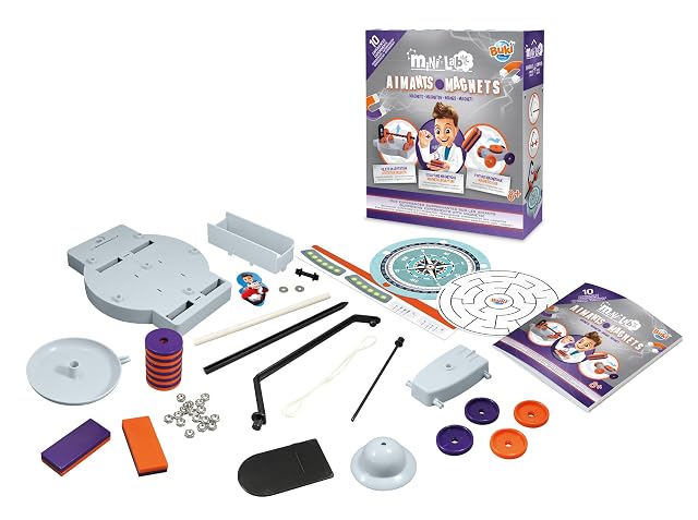 Foto 2 de 7 de Buki 3018 - Kit de Experimento con imanes para niños - 8+ Años