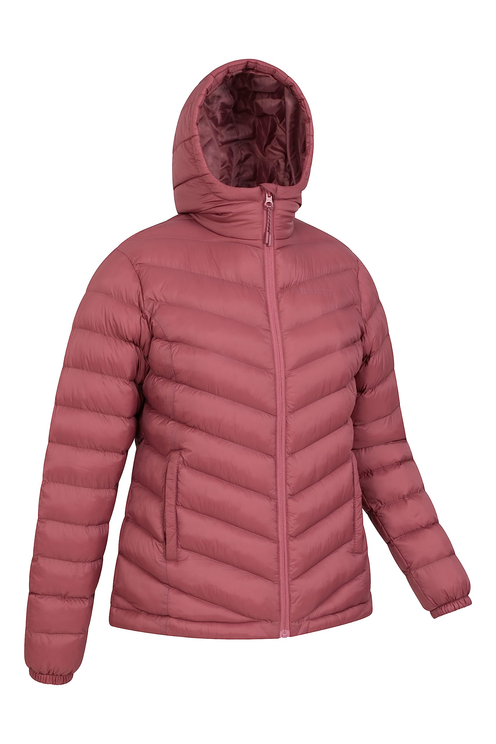 Mountain Warehouse Seasons Womens Padded Jacket - Water Resistant Coat, Puffer Jacket, Front Pockets, Adjustable Elastic Cuffs & Hood - For Spring Summer, Outdoors — view 4