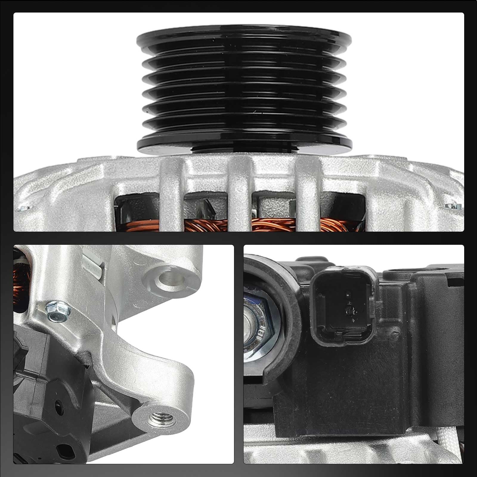 Frankberg Alternatore generatore 9638544280 | 9638544280; Compatibile con: Xsara N1, berlina 206, 307 Pausa 3E, Xsara Coupé N0, C3 I FC FN, C2 Enterprise JG