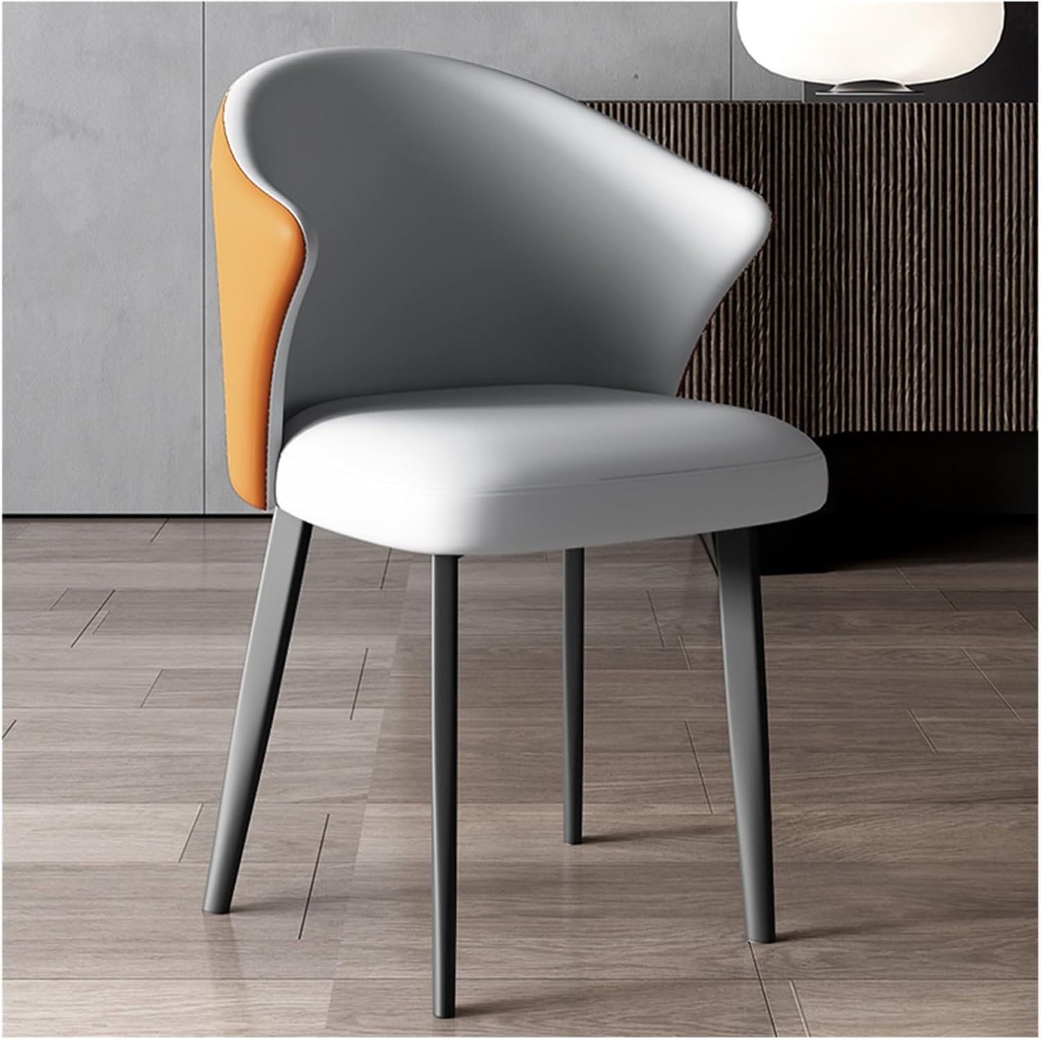Chaises de cuisine rétro pour des repas conviviaux en famille lot de 2 gris