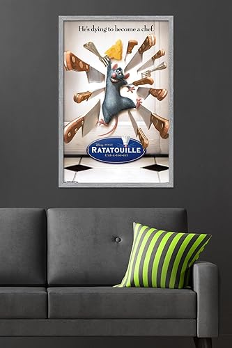 Vista 29 de Trends International Disney Pixar Ratatouille - One Sheet Wall Poster, 22.375" x 34", Black Framed Version