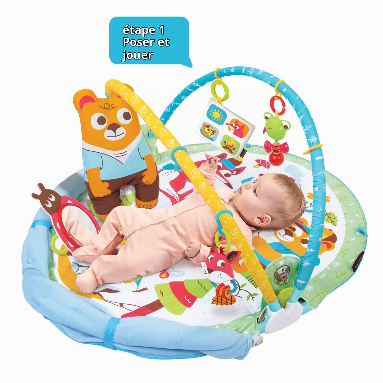 Tapis d'éveil Play N nap Gymotion - Yookidoo
