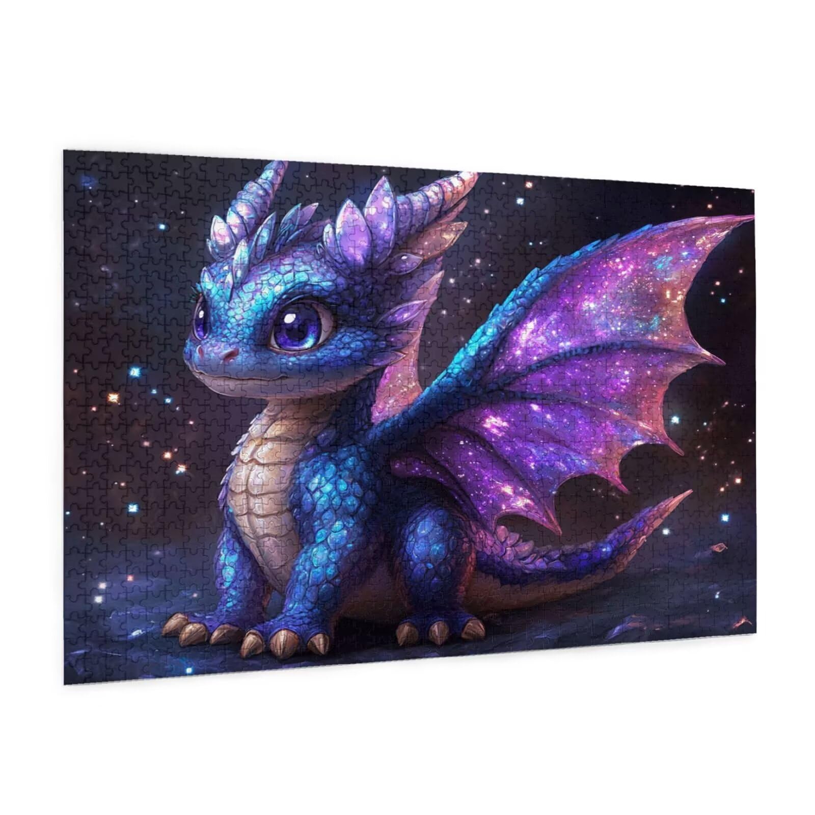 Puzzle anime, 3000 elementów, smoki, puzzle dla dorosłych, z pudełkiem na prezent, duże drewniane puzzle dla dorosłych, gra zręcznościowa dla całej rodziny, prezenty dla kobiet, 81 x 122 cm - 1272 cm
