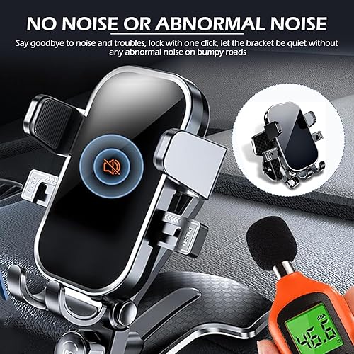 Miniatura 5 de 1 soporte para teléfono celular para salpicadero, soporte giratorio de 360 grados, soporte de navegación multifuncional antideslizante para consola