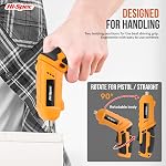 Hi-Spec 4V USB Kit d'outils de conducteur de puissance sans fil pour la réparation des travaux ménagers 42 pc inclus, travaux de vissage rapide, outils à main organisés, effort de poignet réduit, prêt pour les tâches rapides, organisation claire
