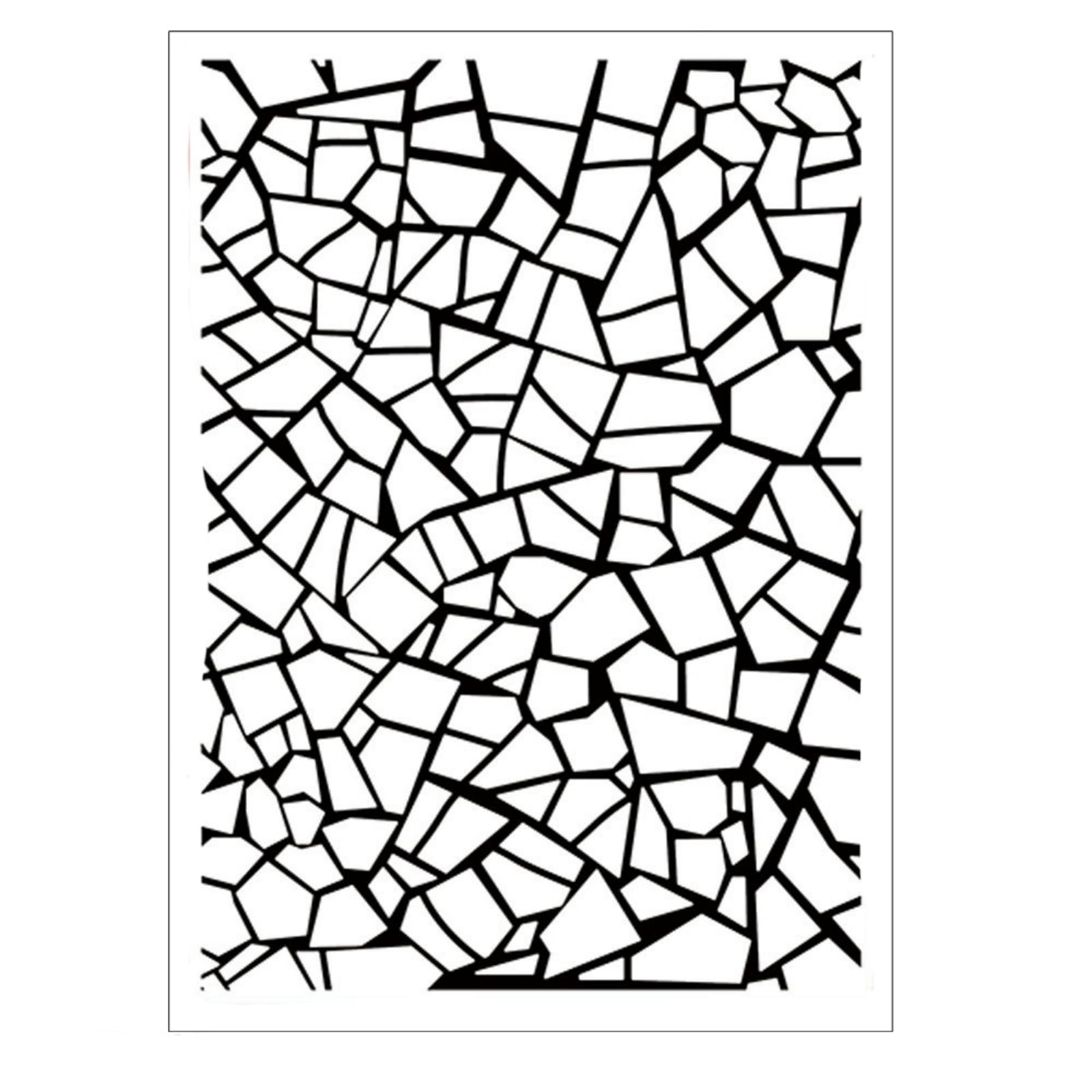 Dossier De Gaufrage 3D Feuilles Persistantes - Modèle Plastique 11.5x16 Cm Pour Cartes, Scrapbooking, Loisirs Créatifs